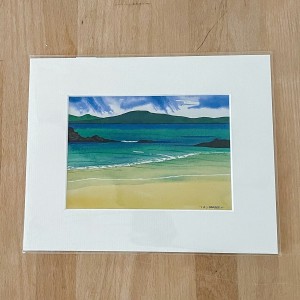 Sand and Sea Print image