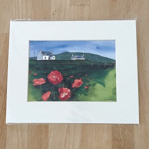 Wild Poppies Print  image