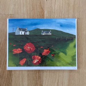 Wild Poppies Card image