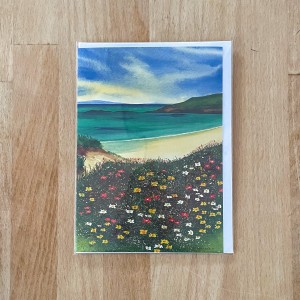 Coastal Flowers Card image