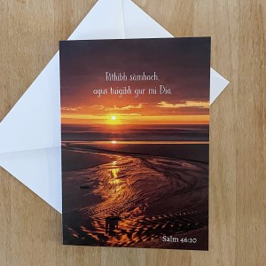 Salm 46:10 Card image
