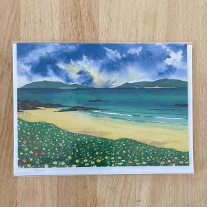 Machair Flowers Card image