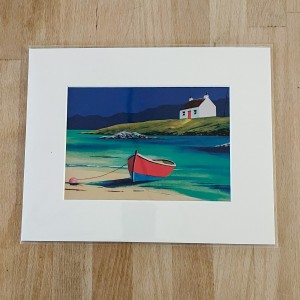 Beached on Harris Print image