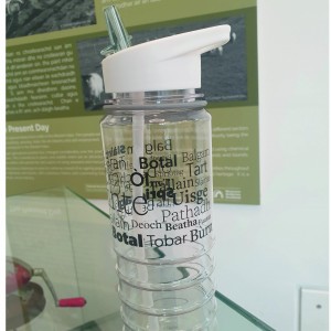 Gàidhlig water bottle - grey  image