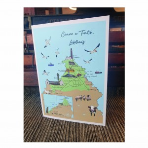 North Lewis greeting card image