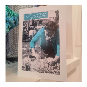 'Club ùr airson do bhirthday!' card image