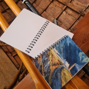 Notepad with Ivor Mackay artwork  image
