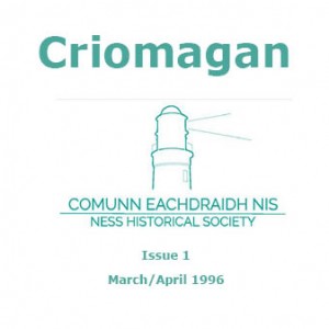 Criomagan Issue 1 March/April 1996 (digital download) image